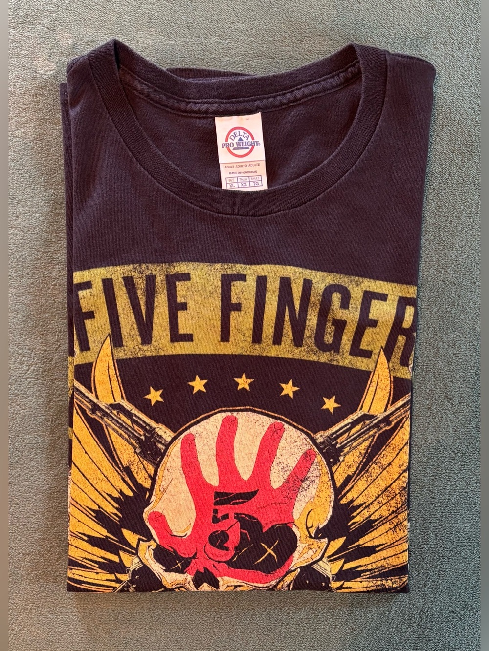 Five Finger Death Punch Concert Tee, Size: XL (6583)
